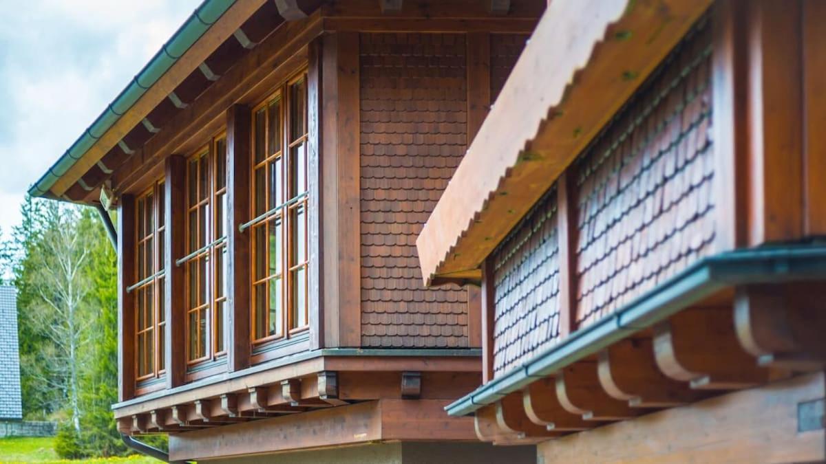 Schwarzwald Lodge Inselklause Schönwalde Exteriör bild